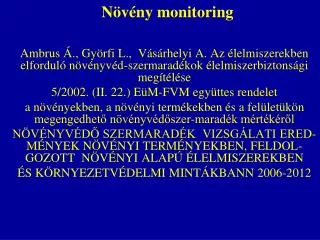 n v ny monitoring