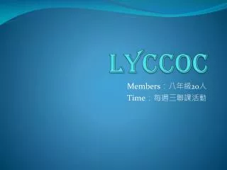 LYCCOC