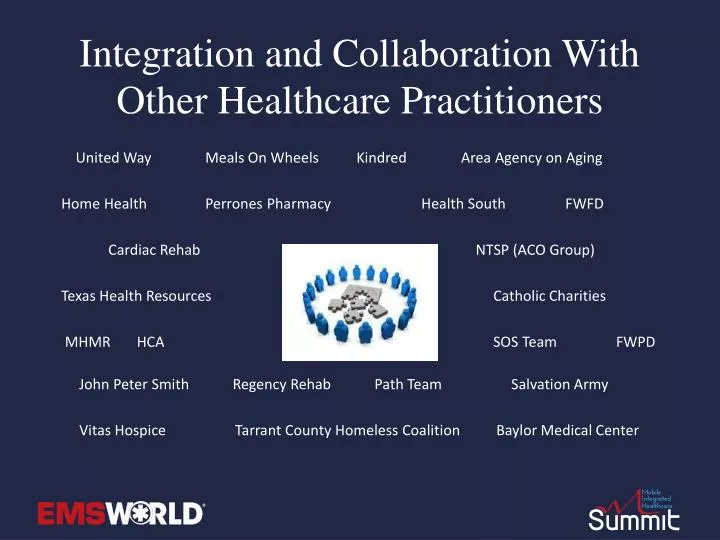 integration and collaboration with other healthcare practitioners
