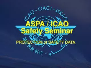 ASPA / ICAO Safety Seminar