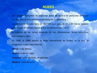 nubes