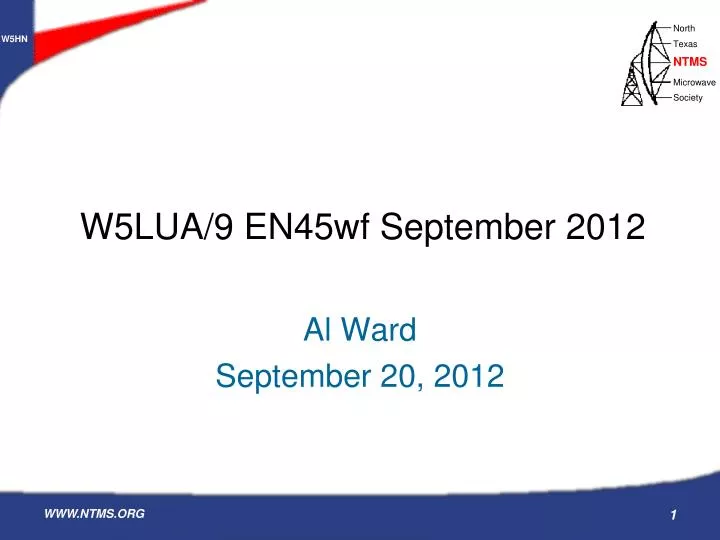w5lua 9 en45wf september 2012