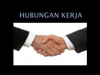 hubungan kerja