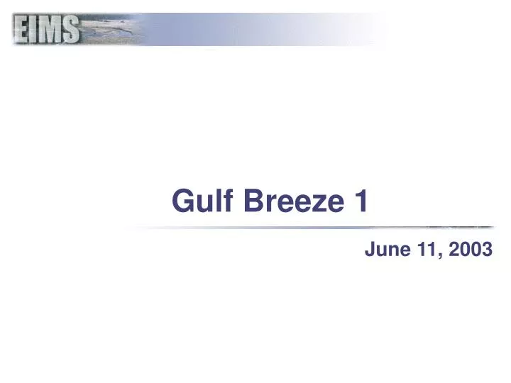 gulf breeze 1