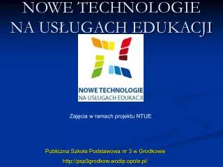 nowe technologie na us ugach edukacji