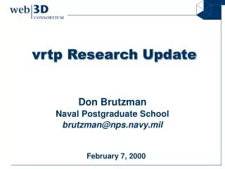 vrtp Research Update