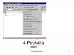 4 Paskaita 2006 - slide 1