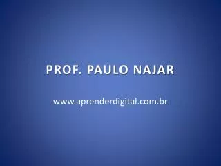 prof paulo najar