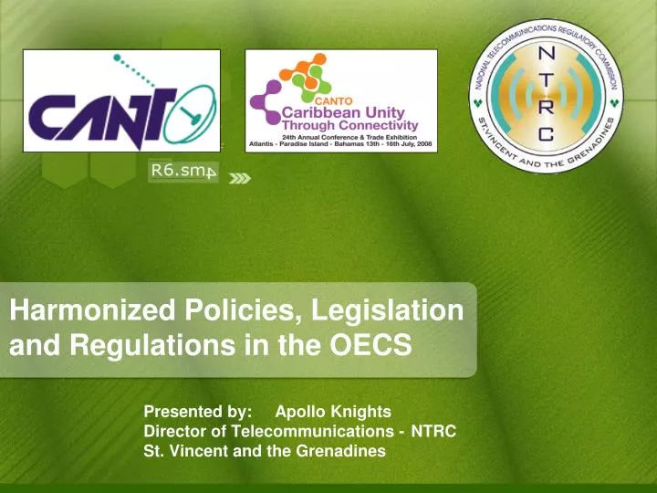 harmonized policies legislation and regulations in the oecs