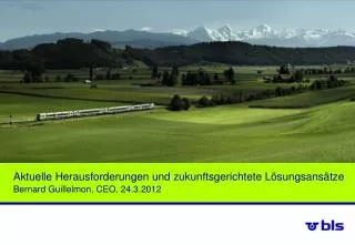 aktuelle herausforderungen und zukunftsgerichtete l sungsans tze bernard guillelmon ceo 24 3 2012