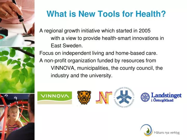 what is new tools for health
