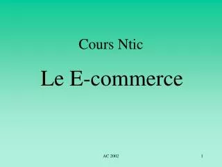 cours ntic