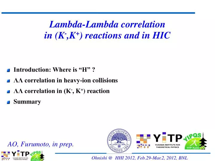 lambda lambda correlation in k k reactions and in hic