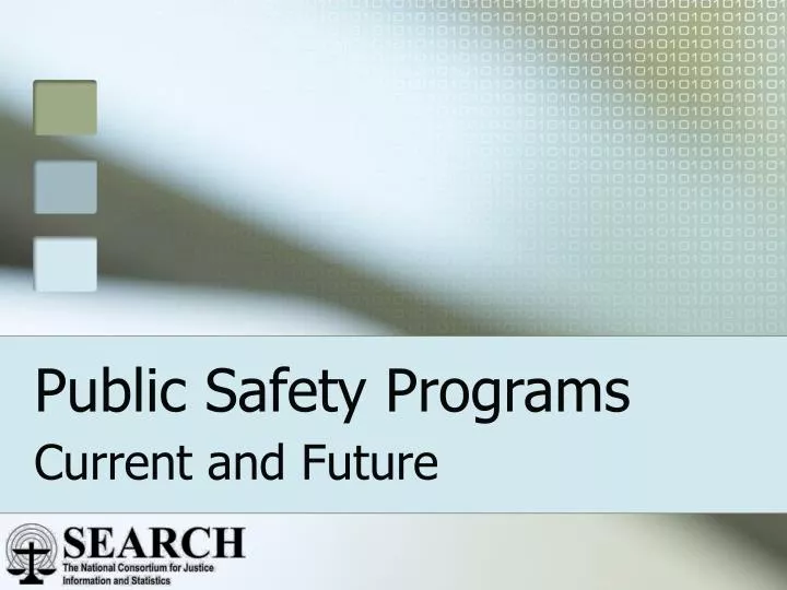 public safety programs