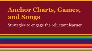 Anchor Charts, Games, and Songs