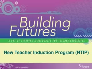 New Teacher Induction Program (NTIP)