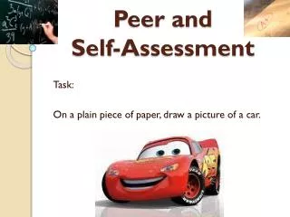 Peer and Self-Assessment