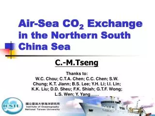 Air-Sea CO 2 Exchange in the Northern South China Sea