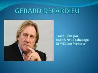g rard depardieu