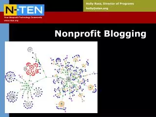 Nonprofit Blogging