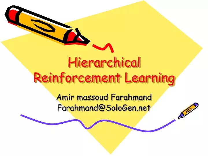 hierarchical reinforcement learning
