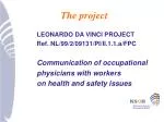 The project - slide 1