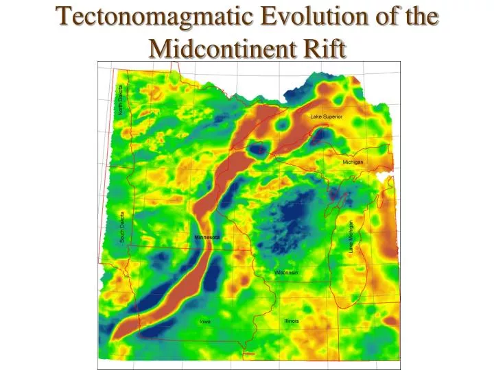 tectonomagmatic evolution of the midcontinent rift