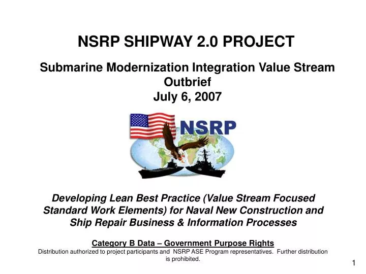 nsrp shipway 2 0 project