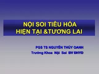 n i soi ti u h a hi n t i t ng lai