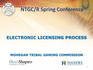 NTGC/R Spring Conference