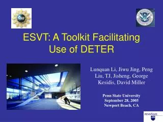 ESVT: A Toolkit Facilitating Use of DETER
