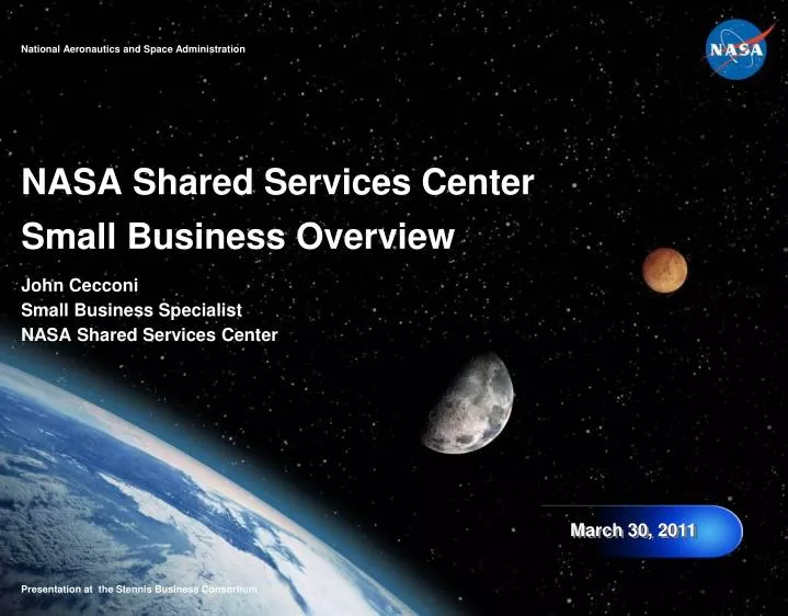 nasa shared services center small business overview