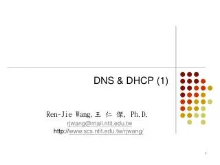 dns dhcp 1