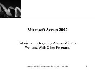 Microsoft Access 2002