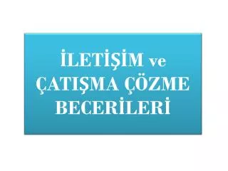 let m ve ati ma zme becer ler
