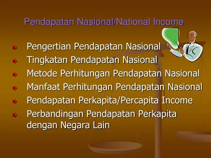 pendapatan nasional national income