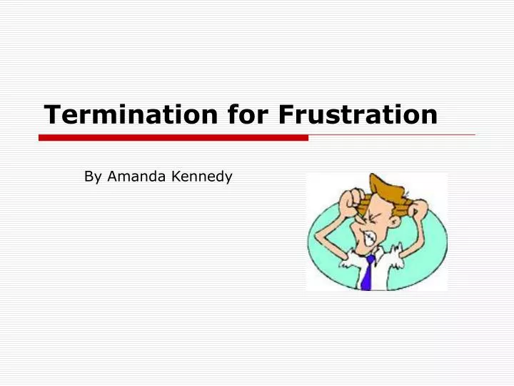 termination for frustration