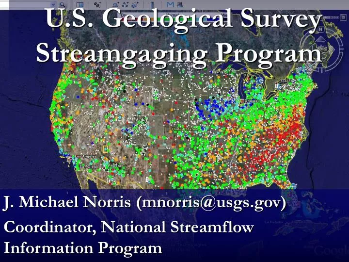 u s geological survey streamgaging program