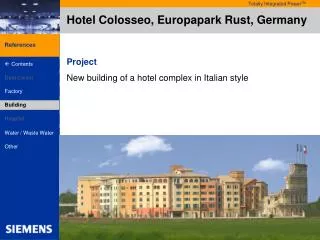 Hotel Colosseo, Europapark Rust, Germany