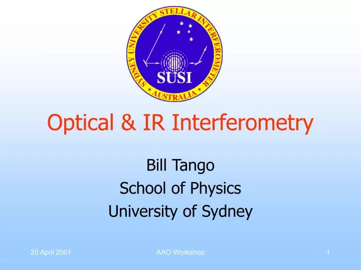 optical ir interferometry