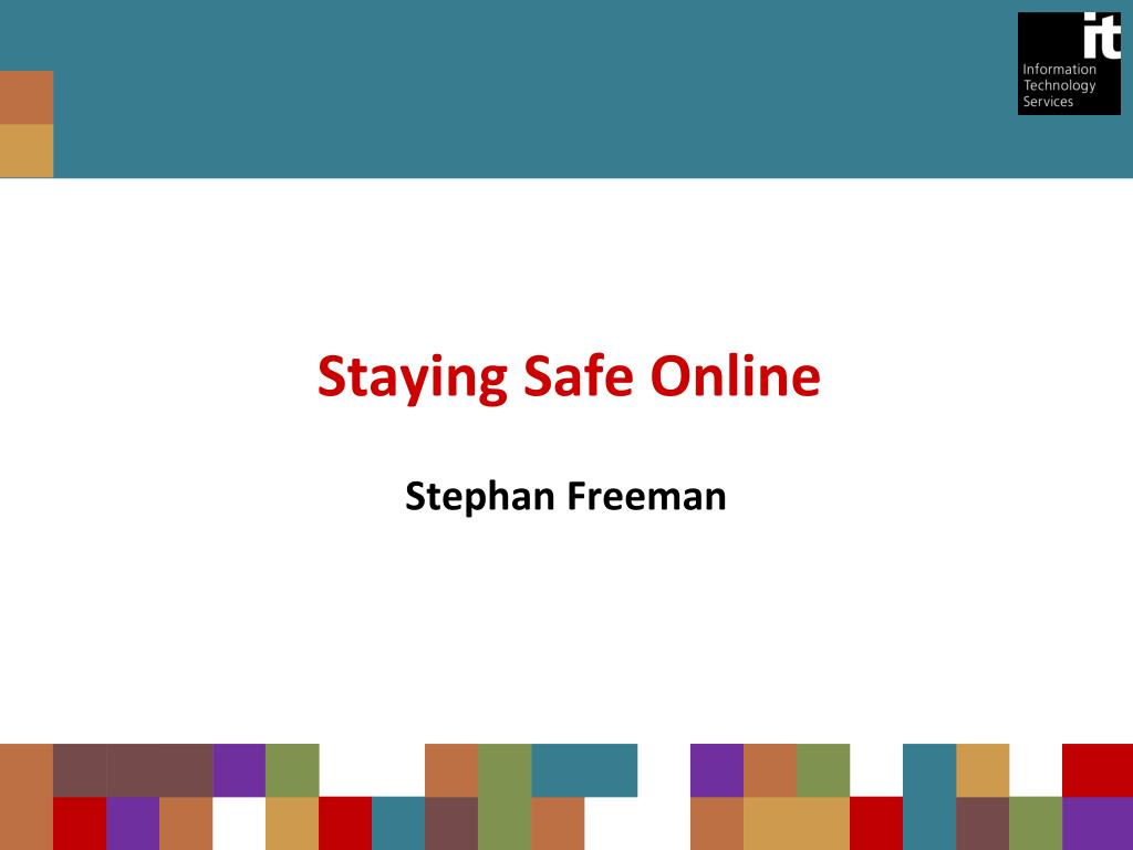 PPT - Staying Safe Online PowerPoint Presentation, free download - ID ...