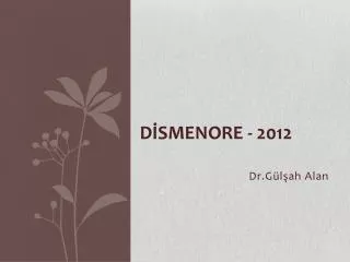 d smenore 2012