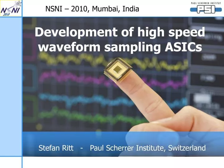 development of high speed waveform sampling asics