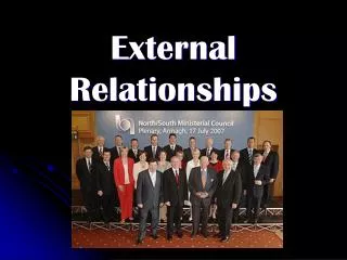 External Relationships