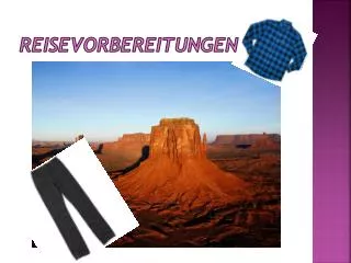 reisevorbereitungen