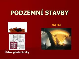podzemn stavby