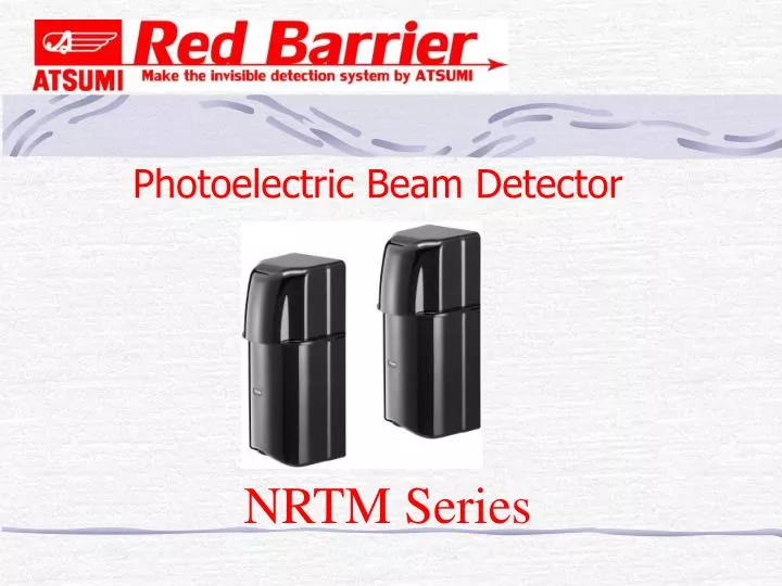 photoelectric beam detector