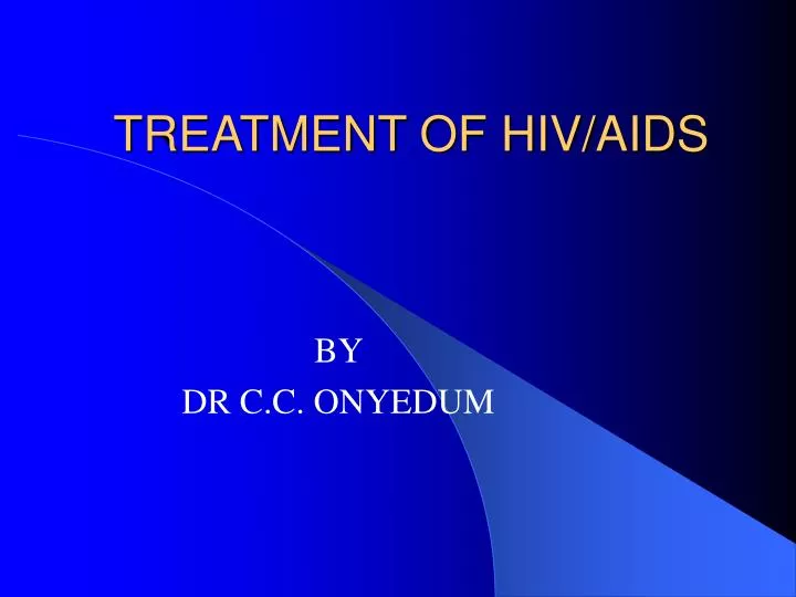 treatment of hiv aids