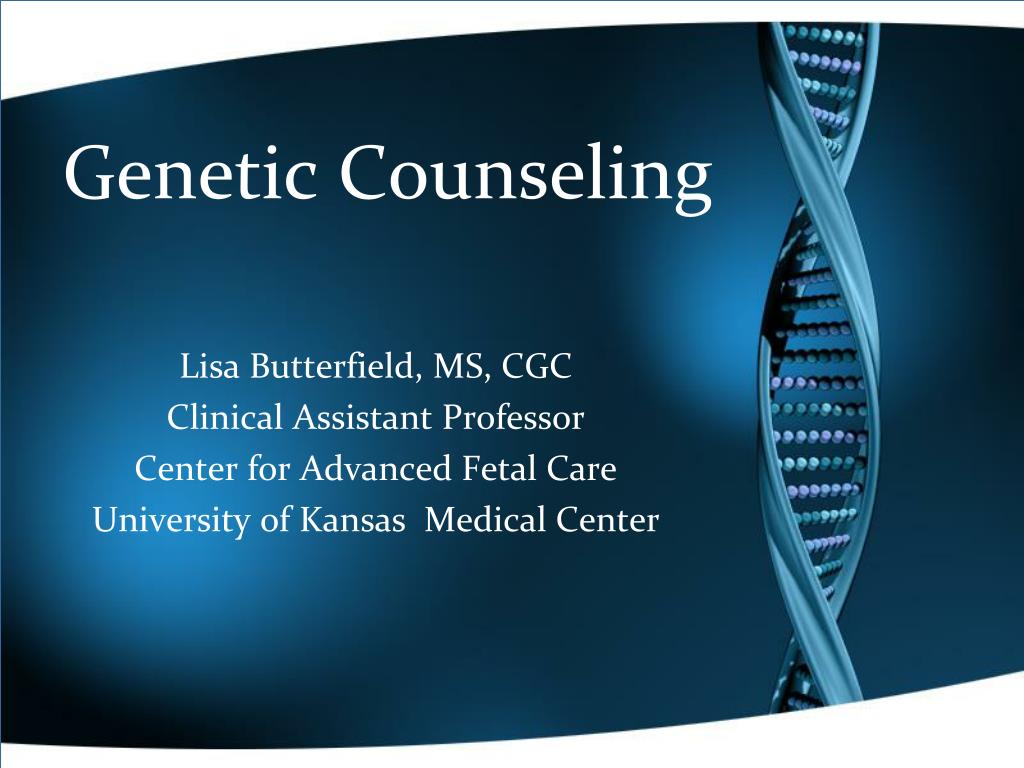 PPT - Genetic Counseling PowerPoint Presentation, free download - ID ...