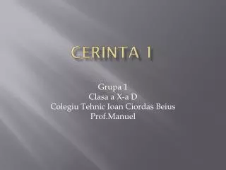 cerinta 1